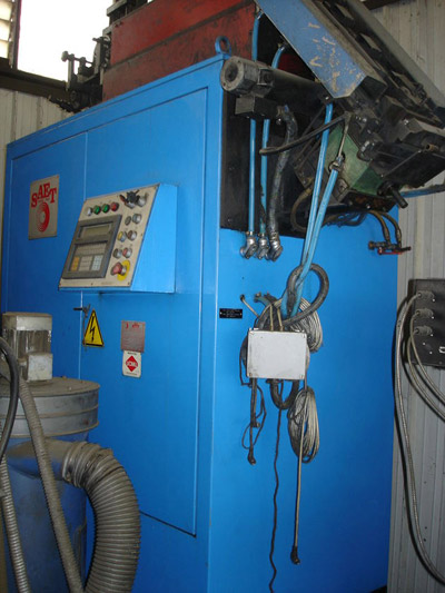 SAET ISHP / 200 Kw Induction billet-slug heating furnace for forging
